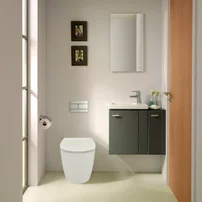 Vas wc pe pardoseala BTW Ideal Standard Connect pentru rezervor ingropat