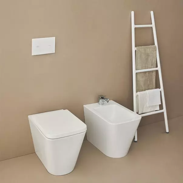 Vas WC pe pardoseala Ideal Standard Atelier Blend Cube BTW alb lucios picture - 3