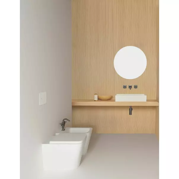Vas WC pe pardoseala Ideal Standard Atelier Blend Cube BTW alb lucios picture - 7