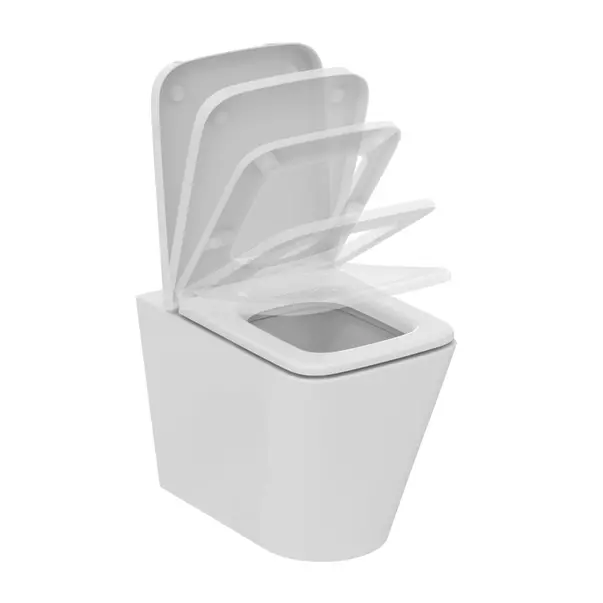 Vas WC pe pardoseala Ideal Standard Atelier Blend Cube BTW alb lucios picture - 12