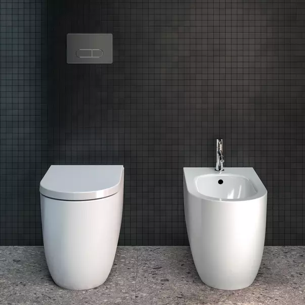 Vas WC pe pardoseala Ideal Standard Atelier Blend Curve BTW alb lucios picture - 9