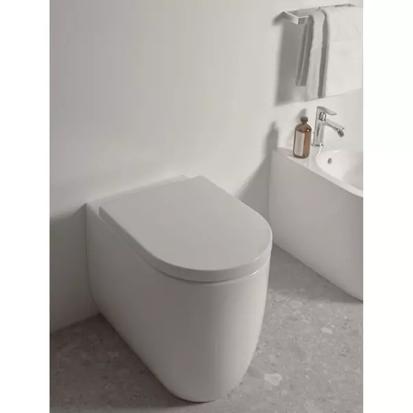 Vas WC pe pardoseala Ideal Standard Blend Curve BTW alb mat picture - 5