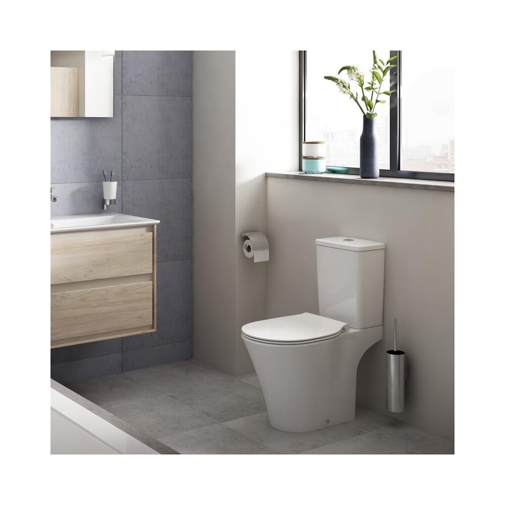 Vas wc pe pardoseala Ideal Standard Connect Air AquaBlade pentru rezervor asezat Ideal Standard
