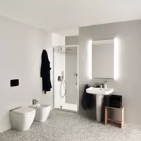 Vas WC pe pardoseala Ideal Standard i.life B alb SmartGuard BTW rimless