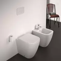 Vas WC pe pardoseala Ideal Standard i.life S rimless alb lucios