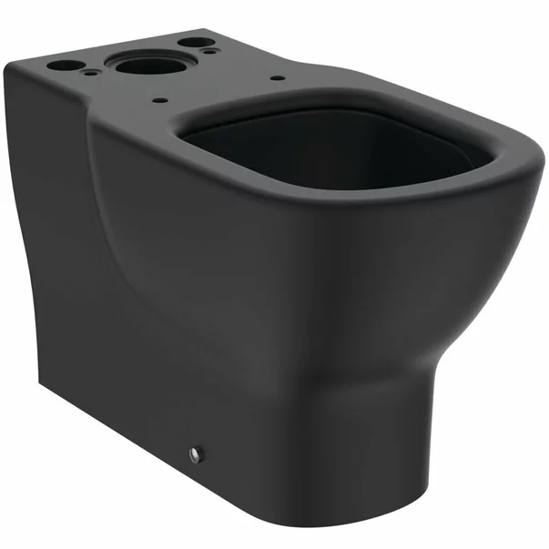 Vas wc pe pardoseala negru mat Ideal Standard Tesi Aquablade fara rezervor si capac picture - 2