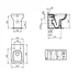 Vas wc pe pardosela Ideal Standard i.Life A rimless pentru rezervor incastrat picture - 4