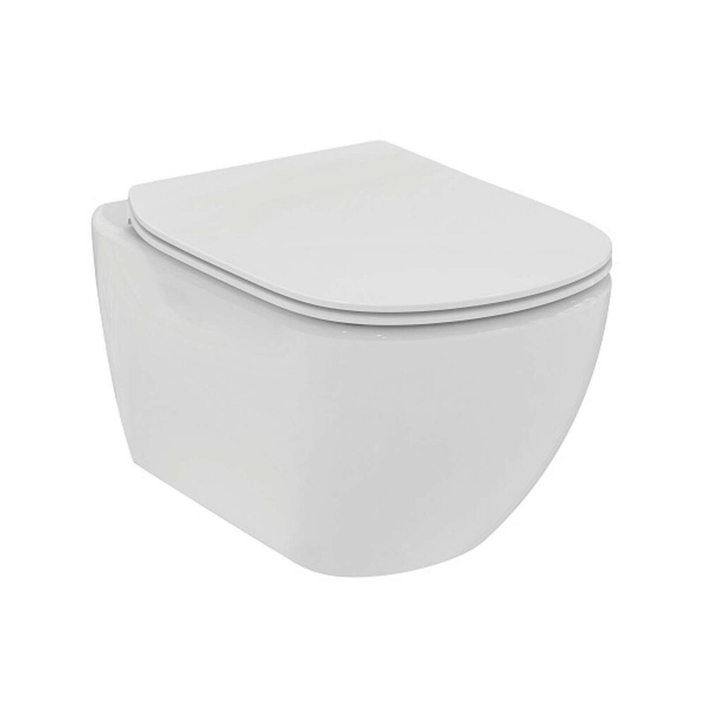 Vas wc suspendat Rimless cu functie bideu alb Ideal Standard Tesi