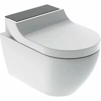 Vas wc suspendat Geberit Aquaclean Tuma Comfort negru cu functie de bideu electric
