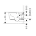 Vas WC suspendat Hansgrohe EluPura S Rimless AquaHelix alb lucios picture - 8