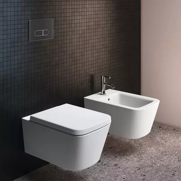 Vas WC suspendat Ideal Standard Atelier Blend Cube rimless alb lucios picture - 3