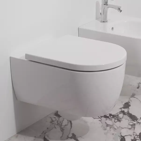 Vas WC suspendat Ideal Standard Atelier Blend Curve rimless alb lucios picture - 4