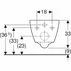 Vas wc suspendat rimfree Geberit Smyle Square picture - 5
