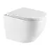 Vas WC suspendat rimless cu capac soft close alb Omnires Ottawa Comfort picture - 1