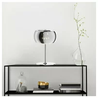 Veioza crom/transparent Zuma Line Crystal 3 becuri