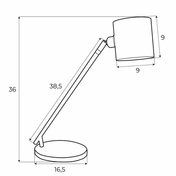 Veioza Maxlight Laxer G9 finisaj negru picture - 4
