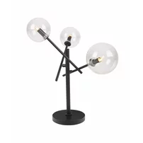 Veioza Maxlight Lollipop G9 finisaj negru-sticla transparenta