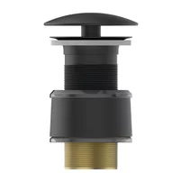 Ventil Ideal Standard pentru lavoare fara preaplin negru mat