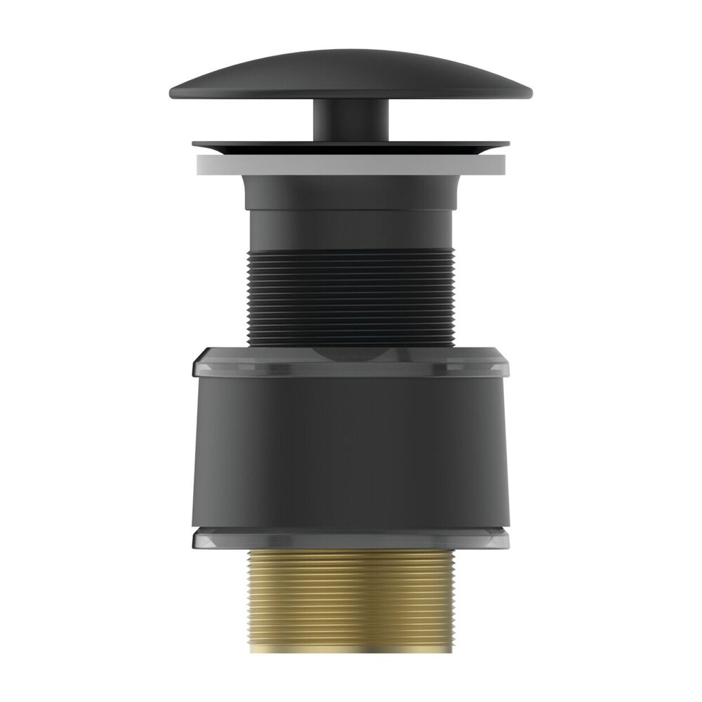 Ventil Ideal Standard pentru lavoare fara preaplin negru mat