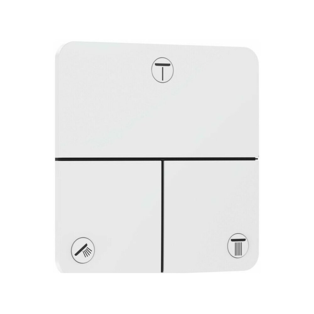 Ventil incastrat alb mat Hansgrohe ShowerSelect Comfort Q  3 functii