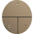 Ventil incastrat bronz periat Hansgrohe ShowerSelect Comfort S 3 functii picture - 1