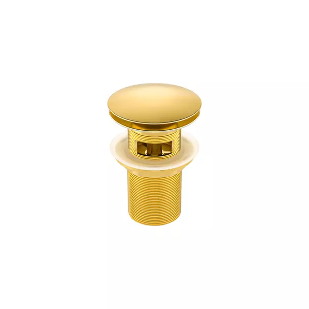 Ventil lavoar Balneo Click Clack A auriu cu preaplin picture - 2