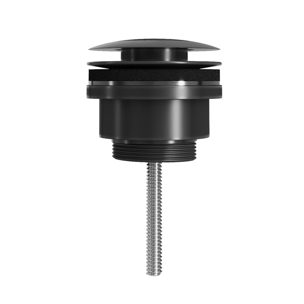 Ventil lavoar Click-Clack Rune Elli negru mat