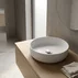Ventil ceramic lavoar push open Rune Elli alb cu preaplin picture - 1