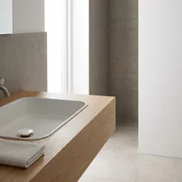 Ventil ceramic lavoar push open Rune Elli alb fara preaplin