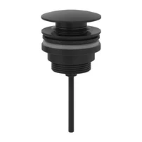 Ventil lavoar Villeroy&Boch Universal Push-Open negru mat