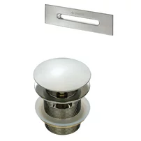Ventil pentru cada crom periat Click-Clack Deante
