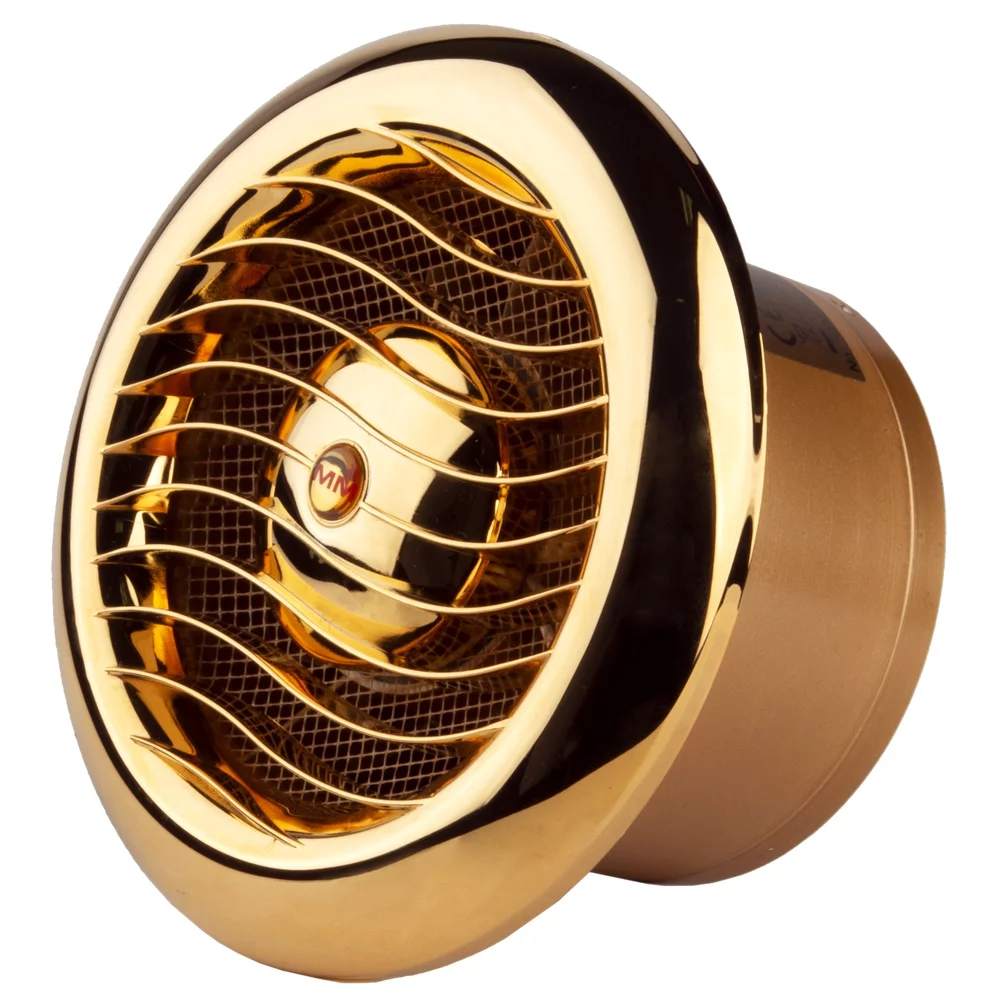 Ventilator baie MMotors MM placat cu aur 24K si evacuare 19W 5946