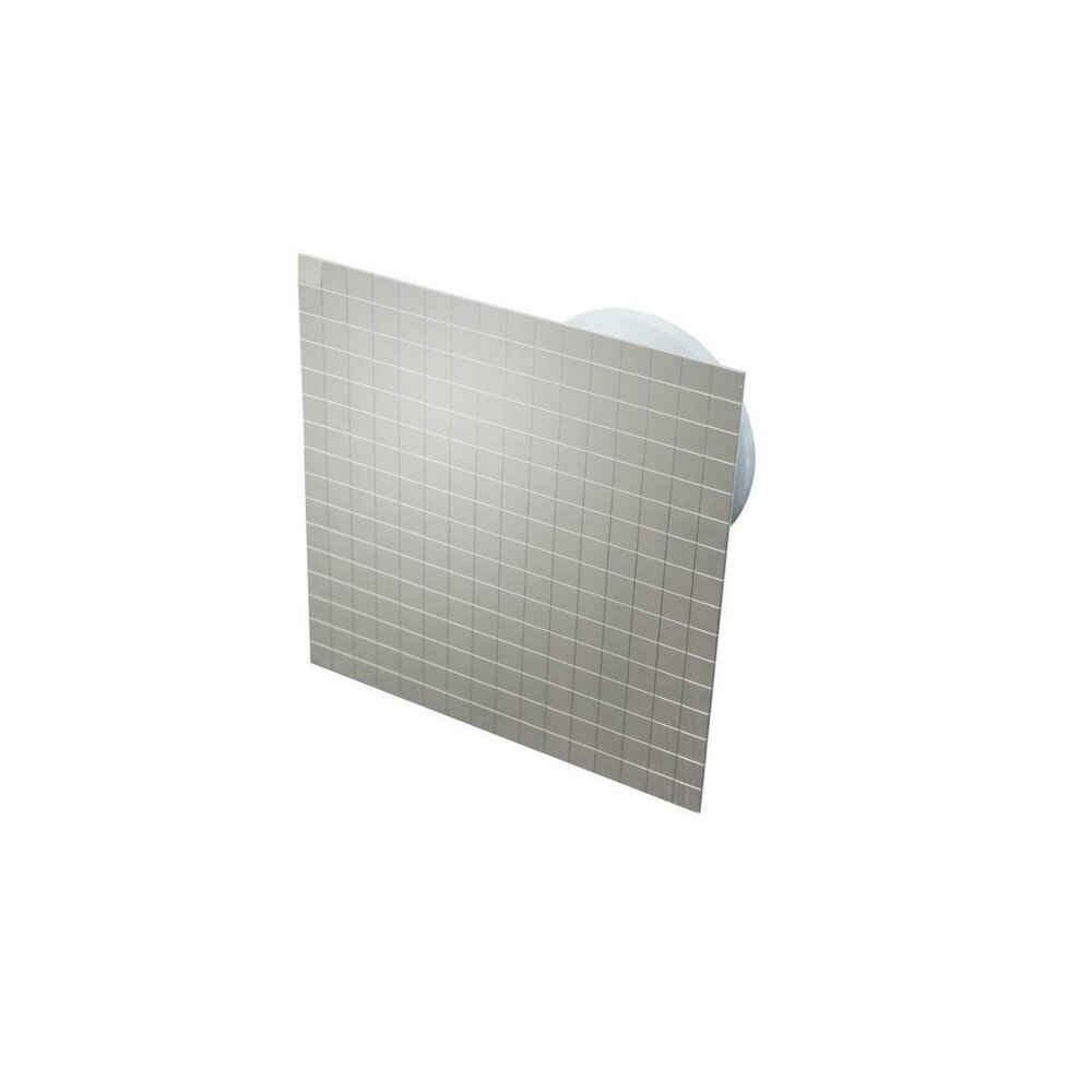 Ventilator baie MMotors MMP argintiu/mozaic sticla cu evacuare 5.5W