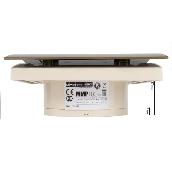 Ventilator baie MMotors retro auriu cu evacuare 38 mm 16W picture - 3
