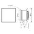 Ventilator baie MMotors retro auriu cu evacuare 38 mm 16W picture - 4