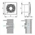 Ventilator de baie 100 mm cu snur Elplast AERO RS 100 P picture - 2