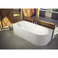 Асиметрична вана Besco Avita 150x75 см лява