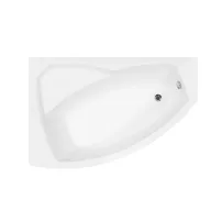 Асиметрична вана Besco Rima 160x100 см ляв монтаж