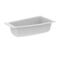 Асиметрична вана Ideal Standard i.life с десен монтаж 160X90 см, лъскаво бяла