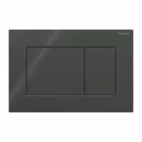 Бутон за активиране Geberit Sigma01, черен, гланциран
