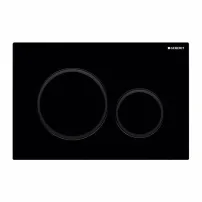 Бутон за активиране Geberit Sigma20, гланцово черен