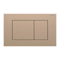 Бутон за активиране Geberit Sigma40 Slim матирано червено-злато