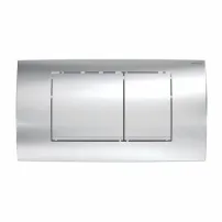 Бутон за активиране Geberit Twinline30, гланциран хром - мат