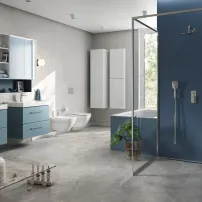 Cersanit Душ параван Walk-in, широк, хромиран, 100x200 см