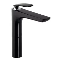 Черен висок смесител за мивка Kludi Balance 212
