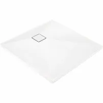 Deante Correo квадратно душ корито бяло 90x90 см