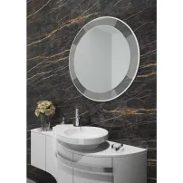 Dubiel Vitrum Lumineo Beta кръгло LED огледало 80x80 см
