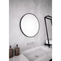 Dubiel Vitrum Nico Kolo Черно кръгло огледало 60x60 см