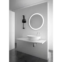 Dubiel Vitrum Omega кръгло LED огледало 60x60 см