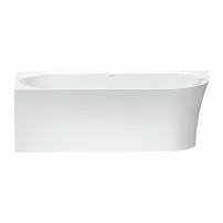 Duravit DuraSenja свободностояща вана 150x75 см бяло покритие, ляво закрепена към стената, между другото